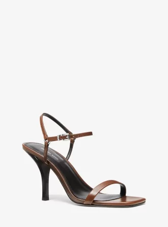 Selina Burnished Leather Sandal Selina Burnished Leather Sandal