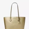Sheila Large Metallic Tote Bag
