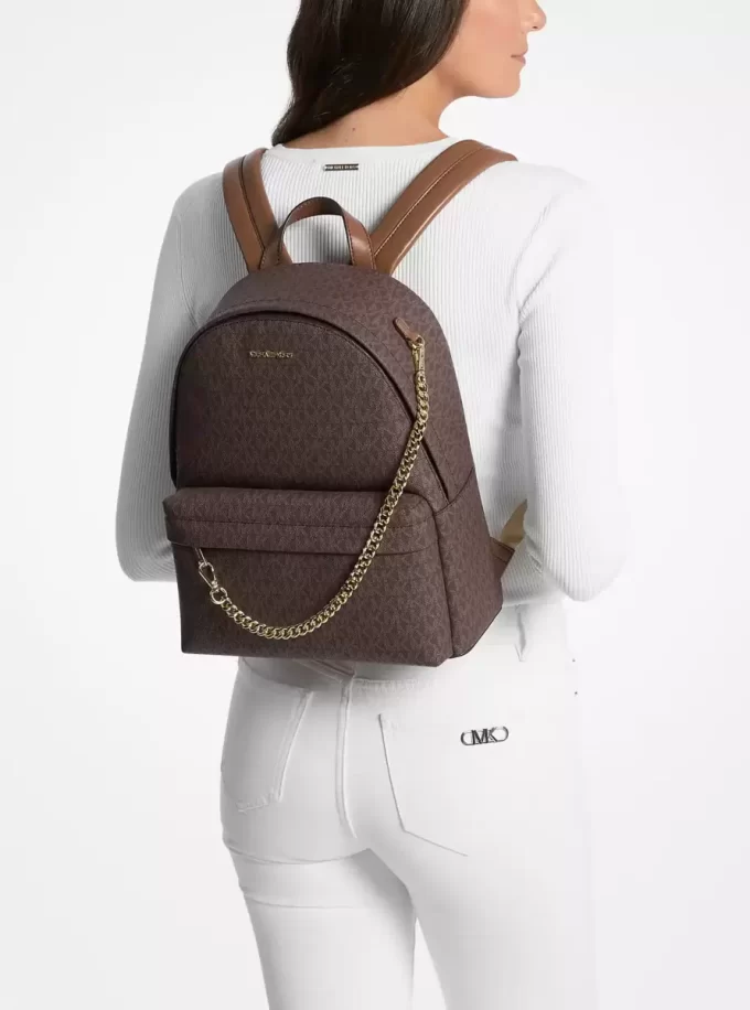 Slater Medium Signature Logo Backpack