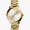 Slim Runway Gold-Tone Stainless Steel Watch Slim Runway Gold-Tone Stainless Steel Watch