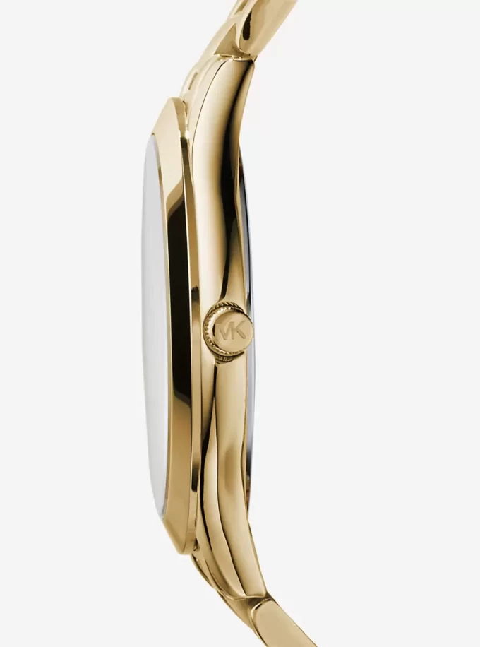 Slim Runway Gold-Tone Stainless Steel Watch Slim Runway Gold-Tone Stainless Steel Watch