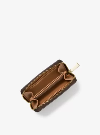 Small Logo and Leather Wallet Small Logo and Leather Wallet