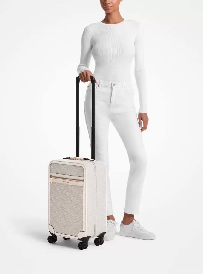 Small Signature Logo Suitcase