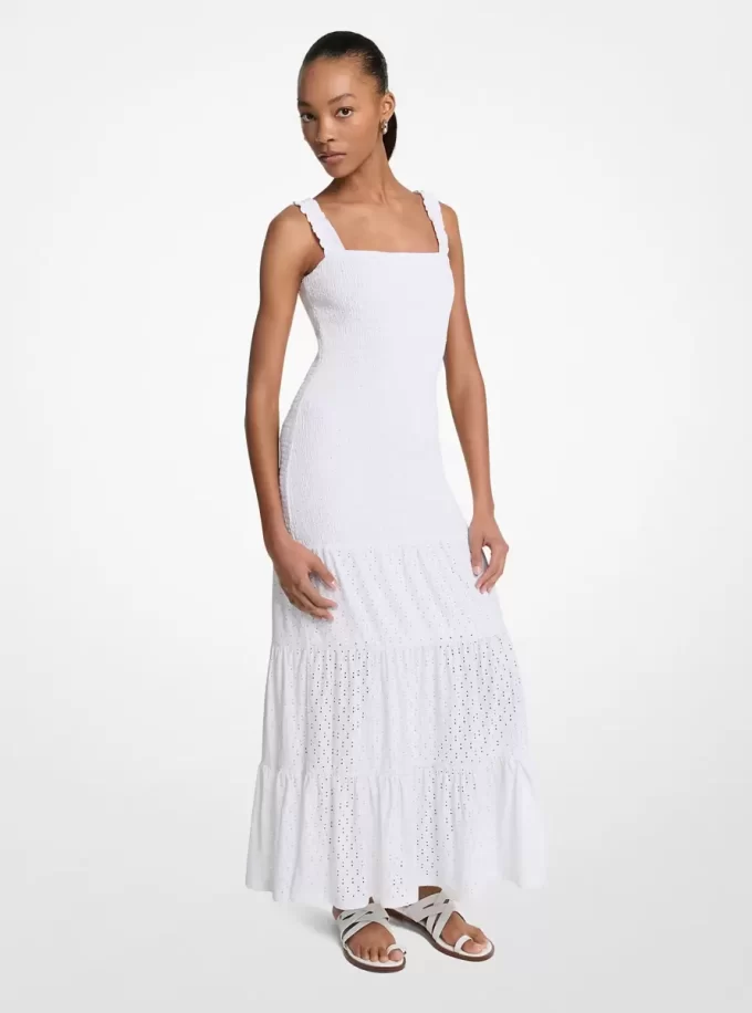 Smocked Tiered Maxi Dress Smocked Tiered Maxi Dress