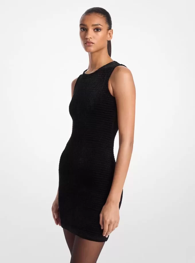 Smocked Velvet Dress Smocked Velvet Dress