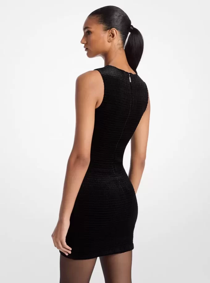 Smocked Velvet Dress Smocked Velvet Dress