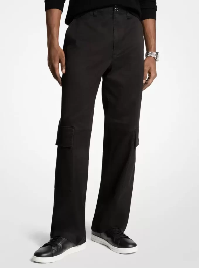 Stretch Cotton Cargo Pants Stretch Cotton Cargo Pants