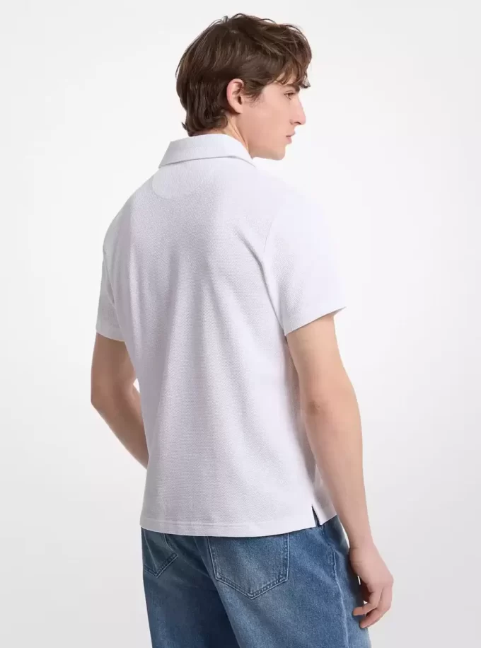 Stretch Cotton Polo Shirt