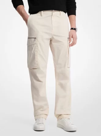 Stretch Cotton Poplin Cargo Pants Stretch Cotton Poplin Cargo Pants