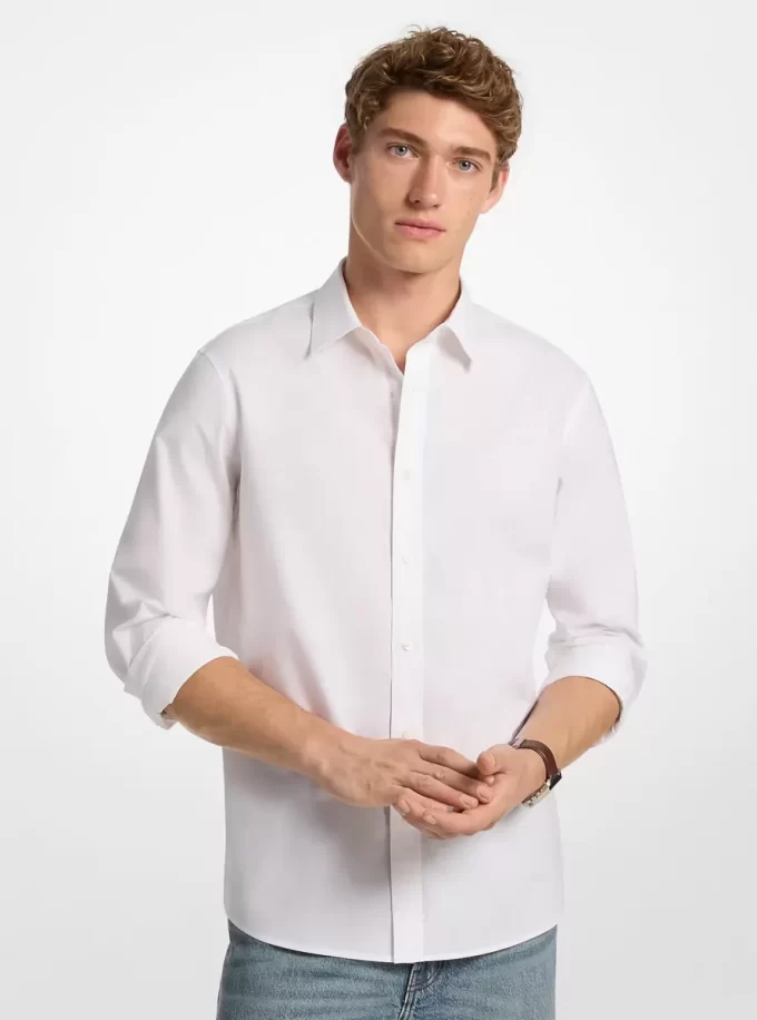 Stretch Cotton Shirt