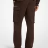 Stretch Cotton Zip Cargo Pants