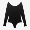 Stretch Velvet Bodysuit