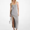 Stretch Wool Blend Ruched Tank Dress Stretch Wool Blend Ruched Tank Dress
