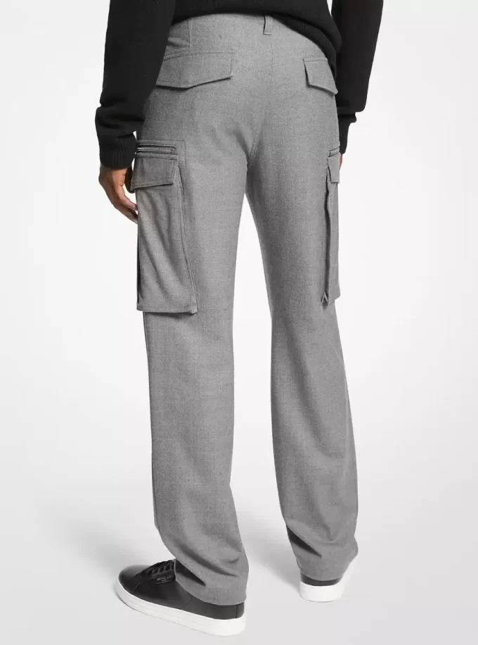 Stretch Wool Cargo Pants Stretch Wool Cargo Pants