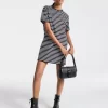 Striped Cotton T-Shirt Dress
