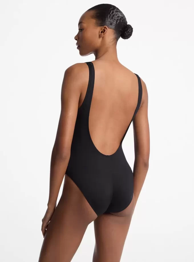 Studded One-Piece Swimsuit Studded One-Piece Swimsuit