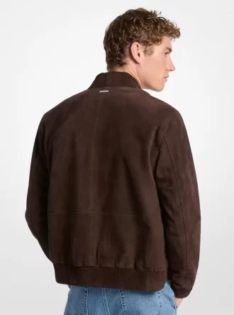 Suede Bomber Jacket Suede Bomber Jacket