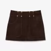 Suede Mini Skirt Suede Mini Skirt