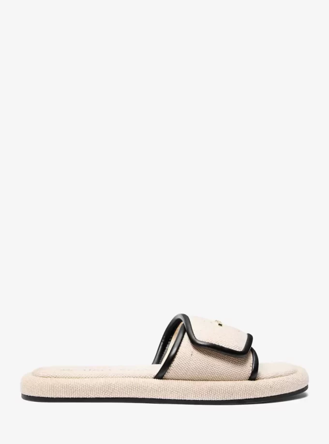 Suki Canvas Slide Sandal Suki Canvas Slide Sandal