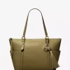 Sullivan Large Saffiano Leather Top-Zip Tote Bag Sullivan Large Saffiano Leather Top-Zip Tote Bag