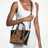 Taryn Small Leopard Print Calf Hair Convertible Crossbody Bag