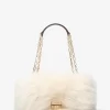 Tribeca Large Faux Shearling Shoulder Bag Tribeca Large Faux Shearling Shoulder Bag