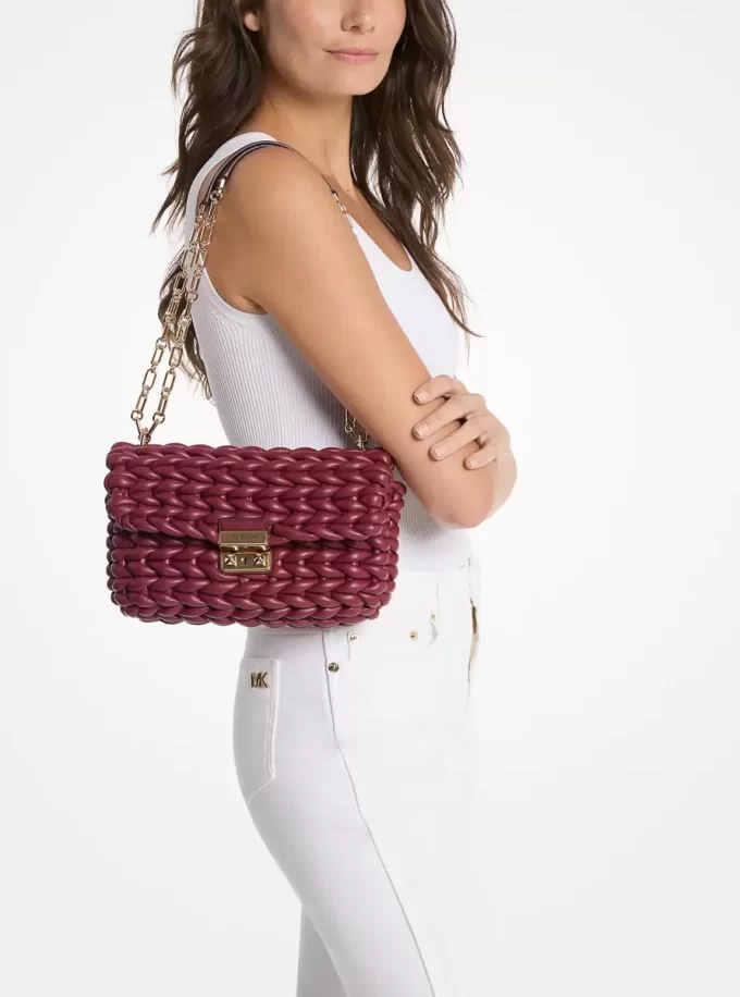 Tribeca Large Hand-Braided Shoulder Bag Tribeca Large Hand-Braided Shoulder Bag