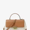 Tribeca Medium Signature Logo Satchel