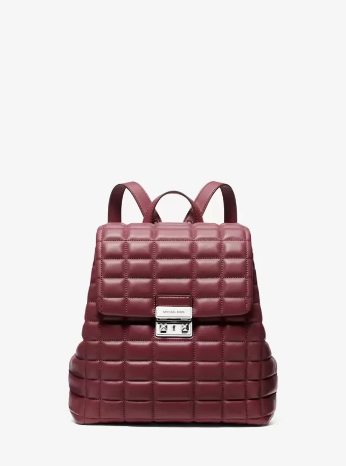 Tribeca Small Quilted Leather Backpack