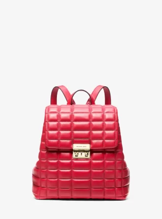 Tribeca Small Quilted Leather Backpack