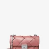 Tribeca Small Woven Leather Shoulder Bag