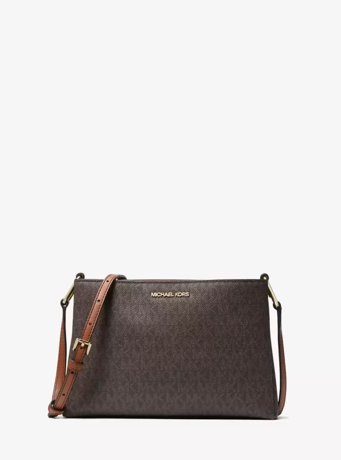 Trisha Medium Logo Crossbody Bag