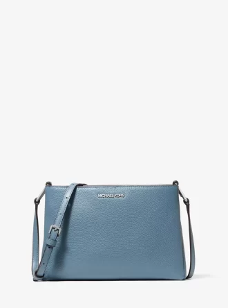 Trisha Medium Pebbled Leather Crossbody Bag Trisha Medium Pebbled Leather Crossbody Bag