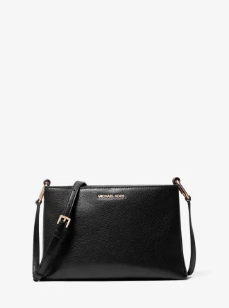 Trisha Medium Pebbled Leather Crossbody Bag Trisha Medium Pebbled Leather Crossbody Bag