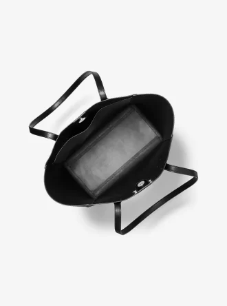 Vincent Large Saffiano Leather Tote Bag with Card Case Vincent Large Saffiano Leather Tote Bag with Card Case