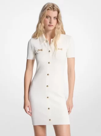 Viscose Blend Mini Dress Viscose Blend Mini Dress