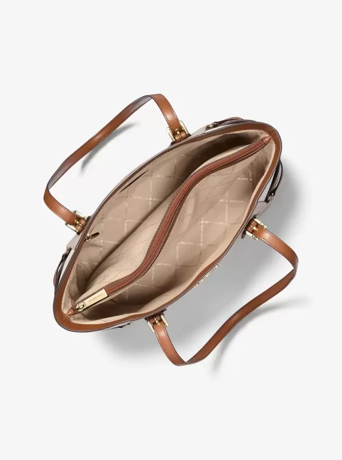 Voyager Large Color-Block Signature Logo Tote Bag Voyager Large Color-Block Signature Logo Tote Bag