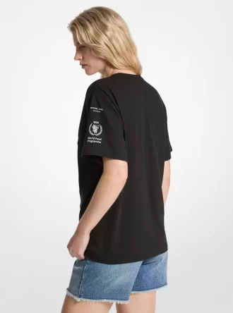 Watch Hunger Stop Cotton and Linen Blend T-Shirt Watch Hunger Stop Cotton and Linen Blend T-Shirt