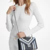 Whitney Medium Color-Block and Signature Logo Shoulder Bag Whitney Medium Color-Block and Signature Logo Shoulder Bag