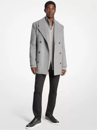 Wool Blend Peacoat Wool Blend Peacoat