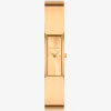 Yazmeen Gold-Tone Bangle Watch