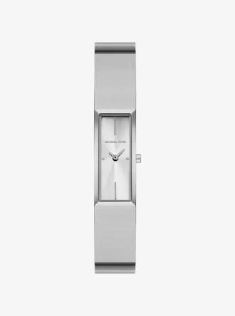 Yazmeen Silver-Tone Bangle Watch Yazmeen Silver-Tone Bangle Watch